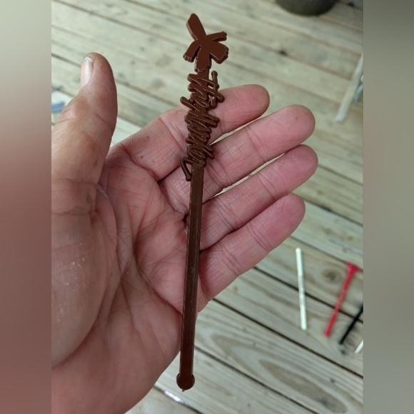 Lot of 7 Vintage Drink Stirrers Sizzle Sticks Lowe's Anatole Stockyards Barware - Picture 3 of 8